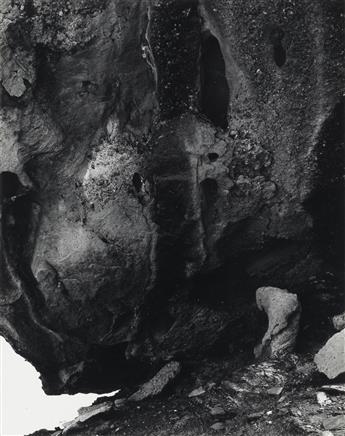 MINOR WHITE (1908-1976) A select group of 3 photographs, comprised of a sensitive portrait of William LaRue and two abstractions.